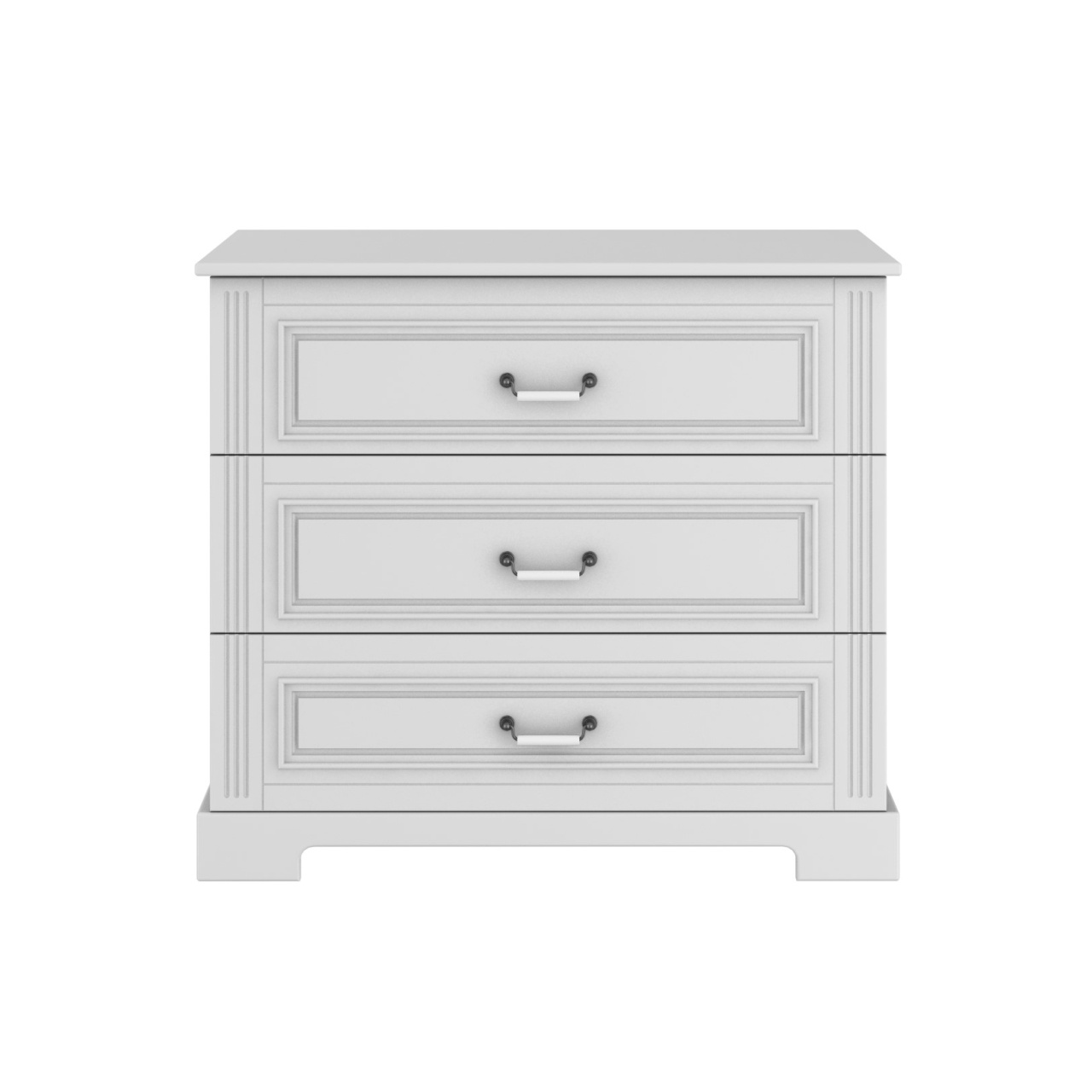 Comoda eleganta Ines alba L102 cm - 2 | YEO