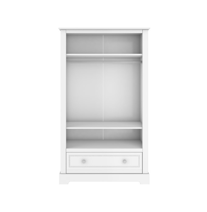 Dulap Marylou alb cu 2 sertare H174,6 cm - 1 | YEO