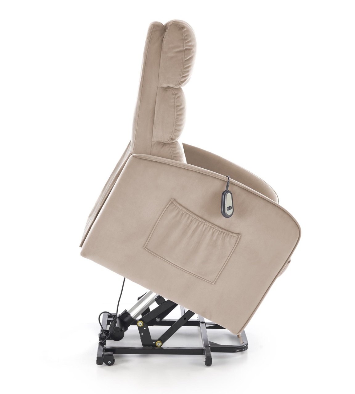 Fotoliu Maroni velvet bej H103 cm - 3 | YEO