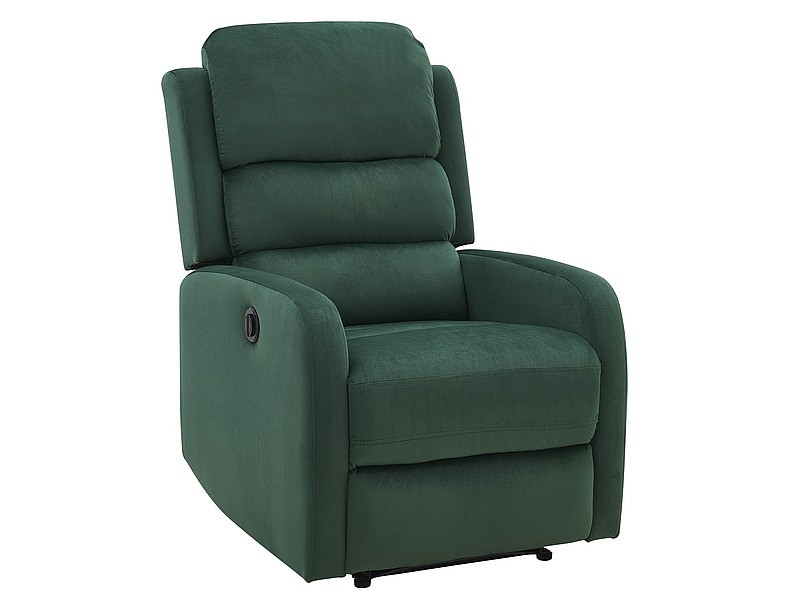 Fotoliu recliner Pegaz velvet verde Blu78 - H102