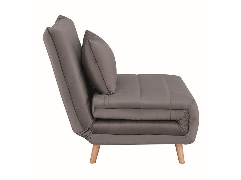 Fotoliu Spike velvet gri/fag Tap.139 - 1 | YEO