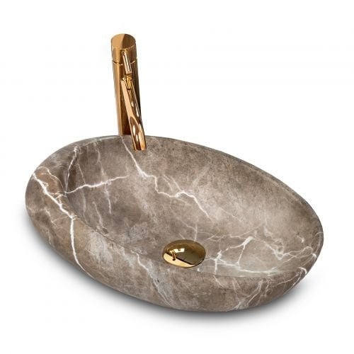 Lavoar Roxy B Stone ceramica sanitara - 49 cm