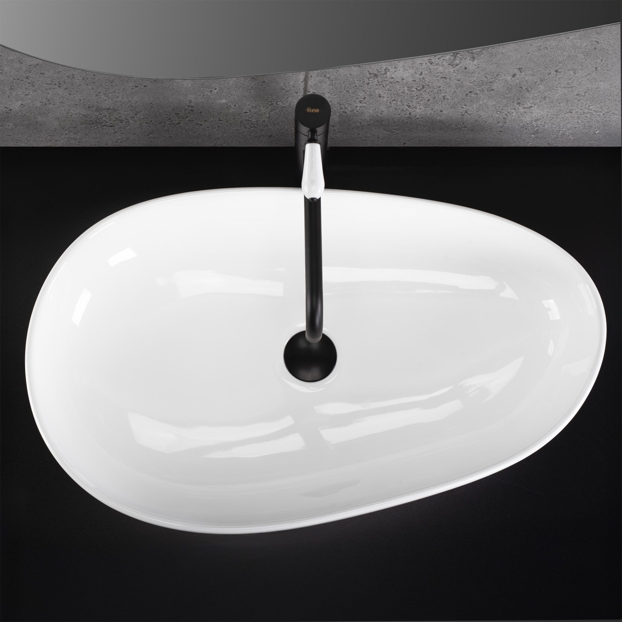 Lavoar Sandra alb L65 cm - 1 | YEO