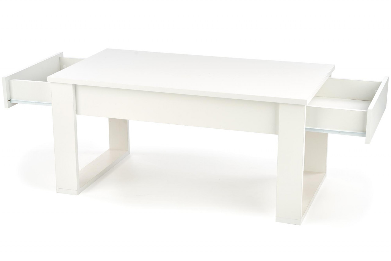 Masa de cafea dreptunghiulara Nea alba L110 cm - 2 | YEO