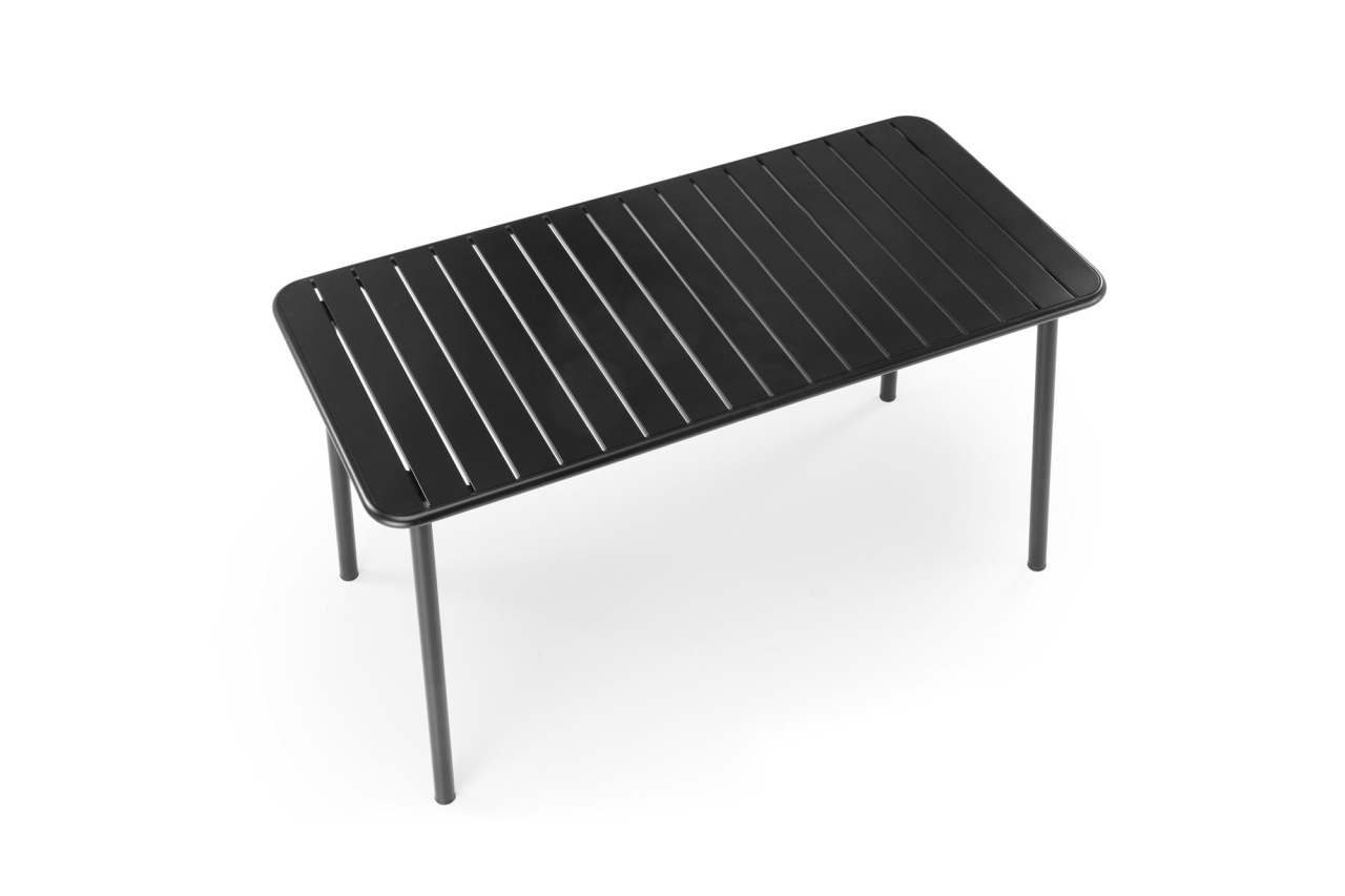 Poze Masa dreptunghiulara Bosco neagra L140 cm homewish.ro