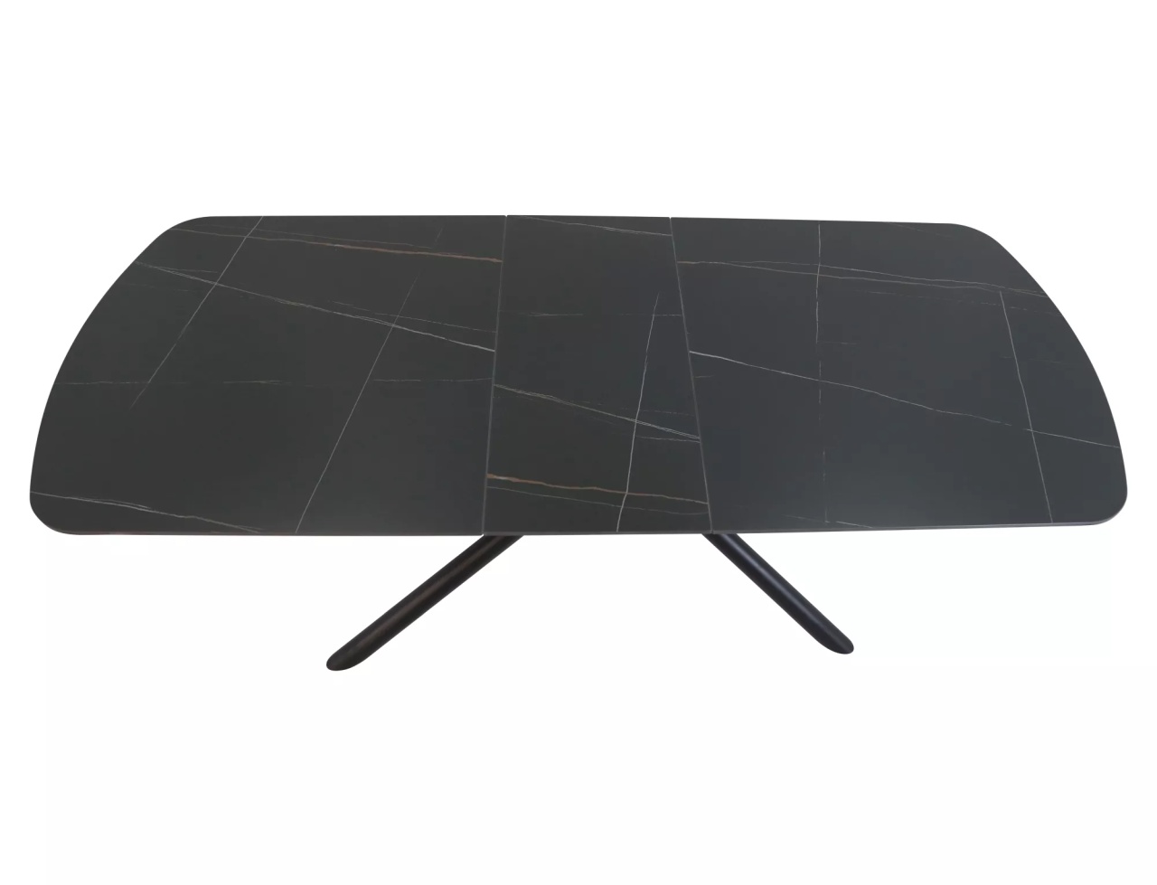 Masa extensibila Vector neagra L160(200)x90 cm - 2 | YEO