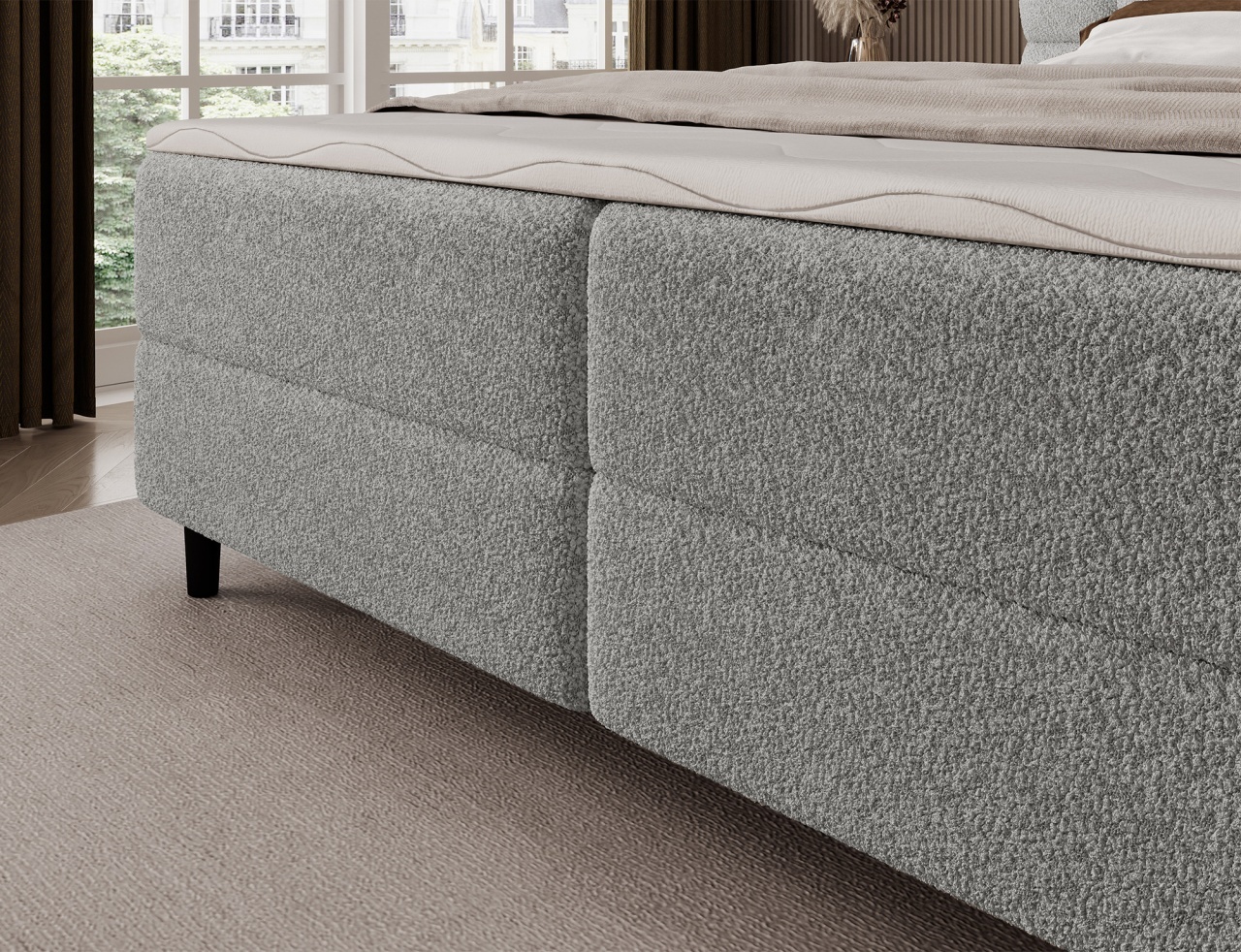 Pat boxspring Camma 160x200 cm Calmora 05