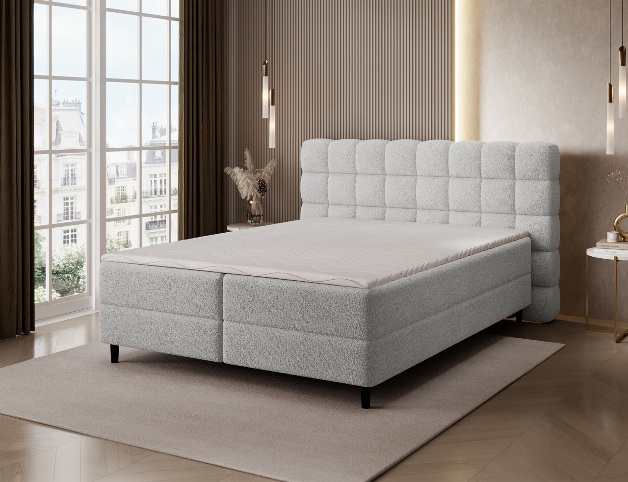 Pat boxspring Camma 180x200 cm Calmora 05