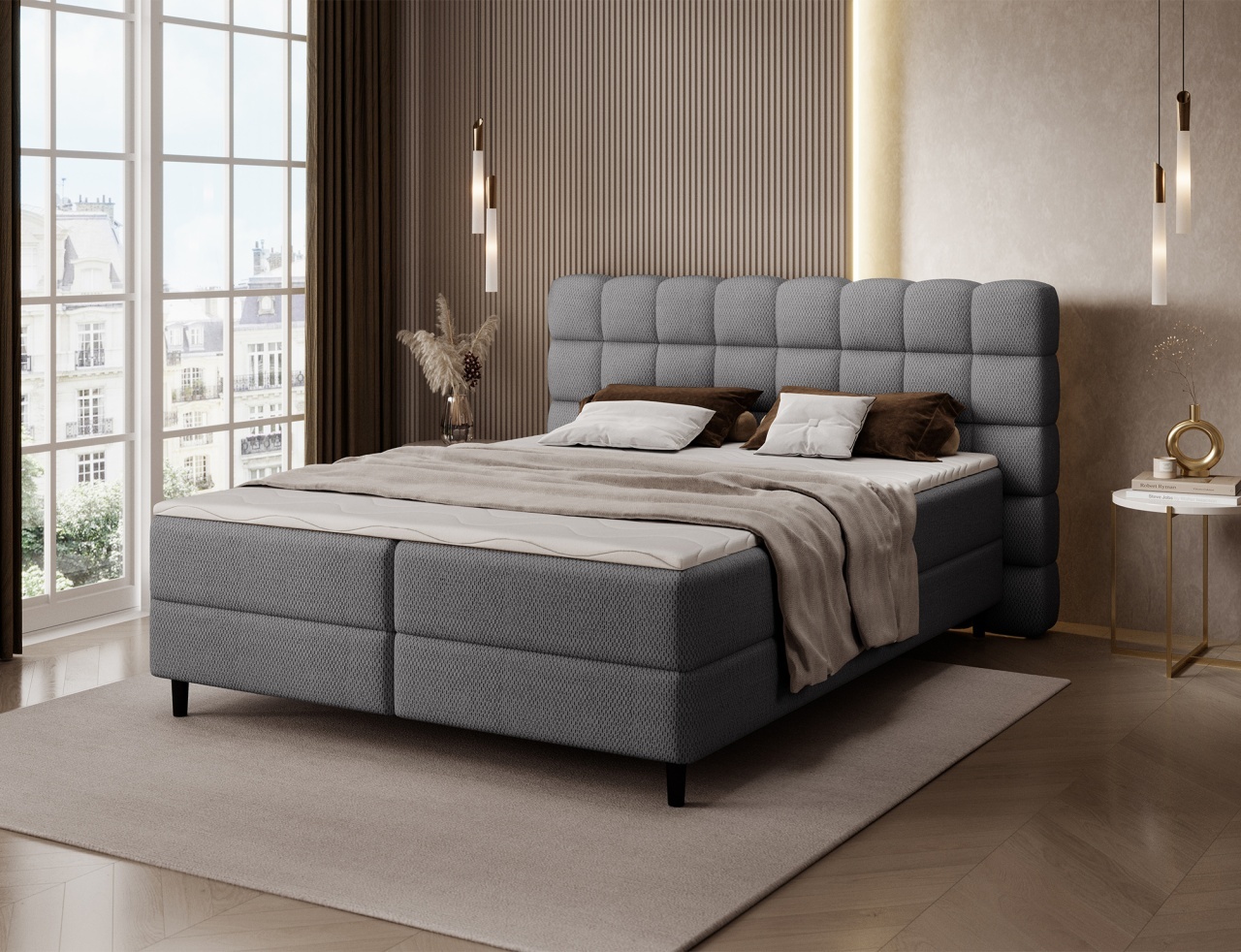 Pat boxspring Camma 180x200 cm Royal 20