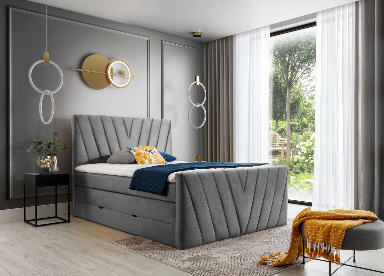 Pat boxspring Candice 140x200 cm Nube 4