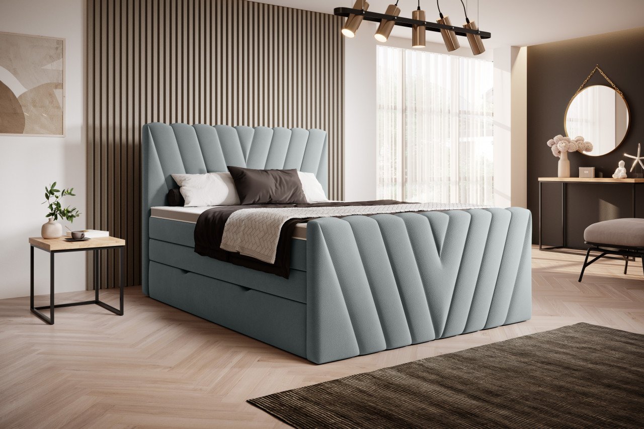 Pat boxspring Candice 140x200 cm Savoi 100