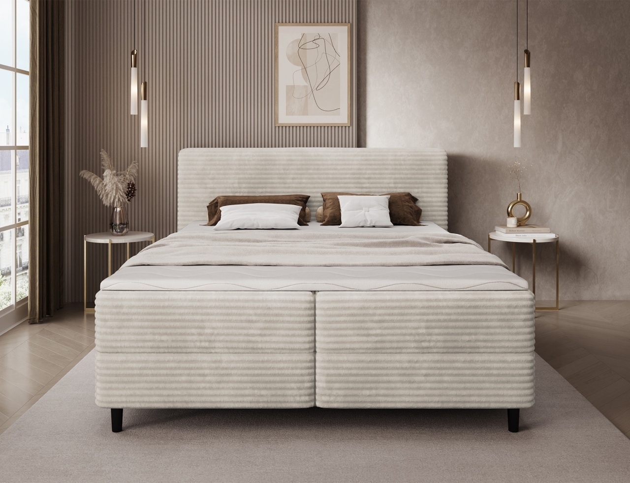 Pat continental Cortiko 160x200 cm Modullo 01 - 3 | YEO