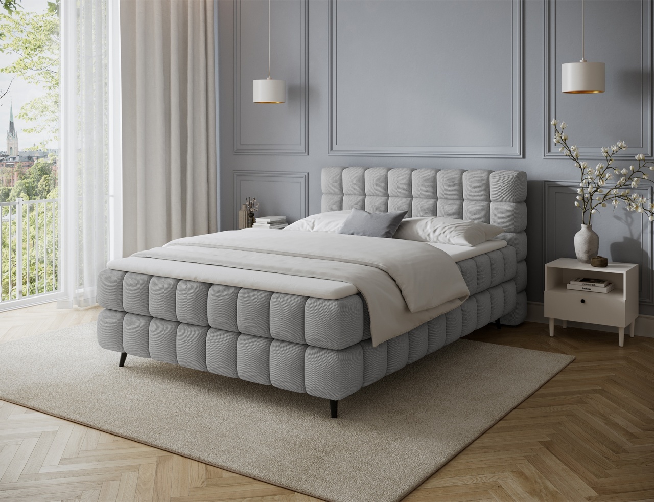 Pat continental Sabeno 140x200 cm Calmora 04 - 4 | YEO