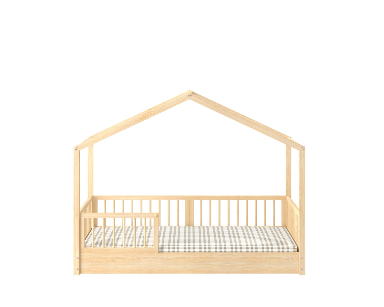 Pat copii Dream Nest House pin 80x160 cm - 3 | YEO