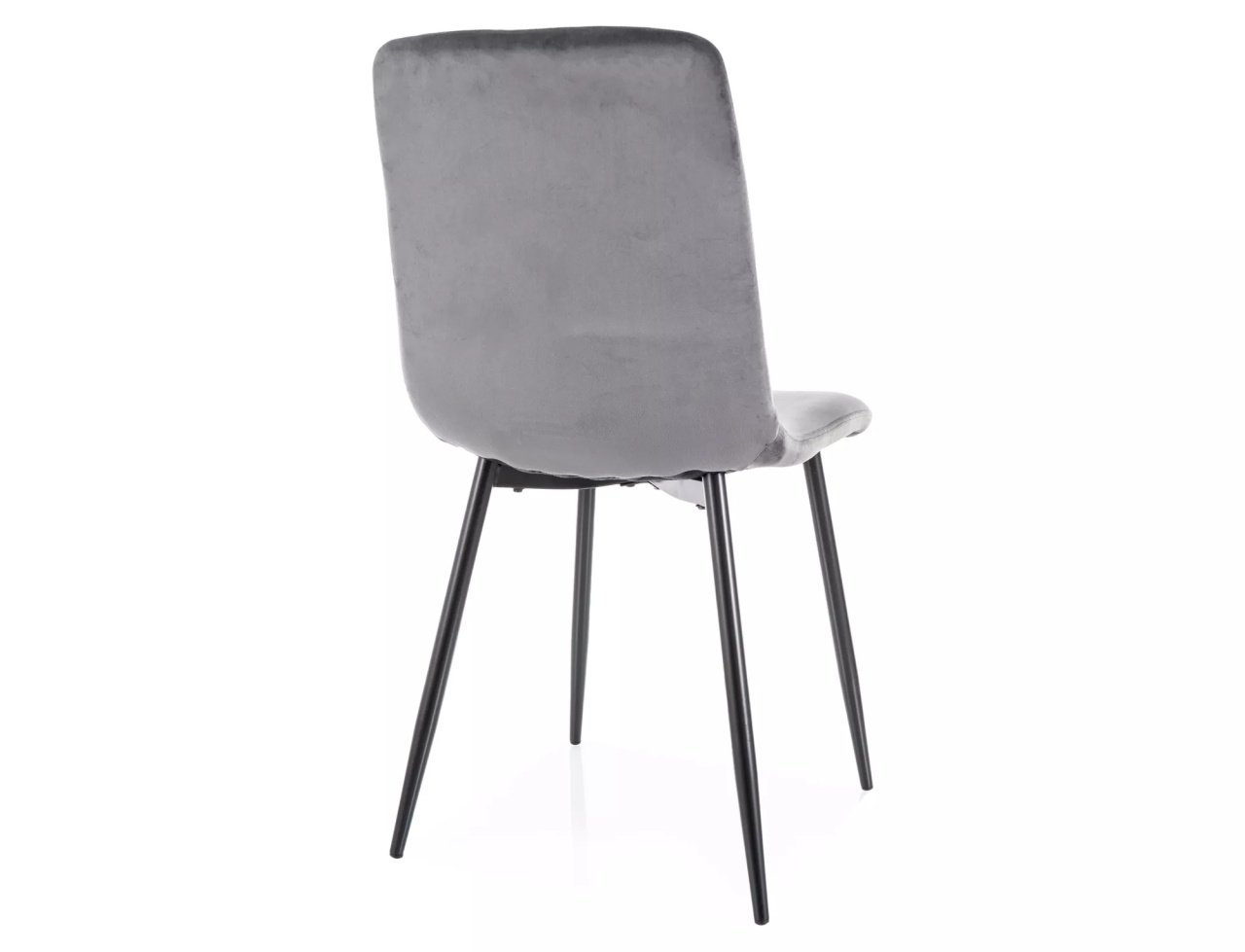 Scaun Daren velvet gri/negru Blu14 - 1 | YEO