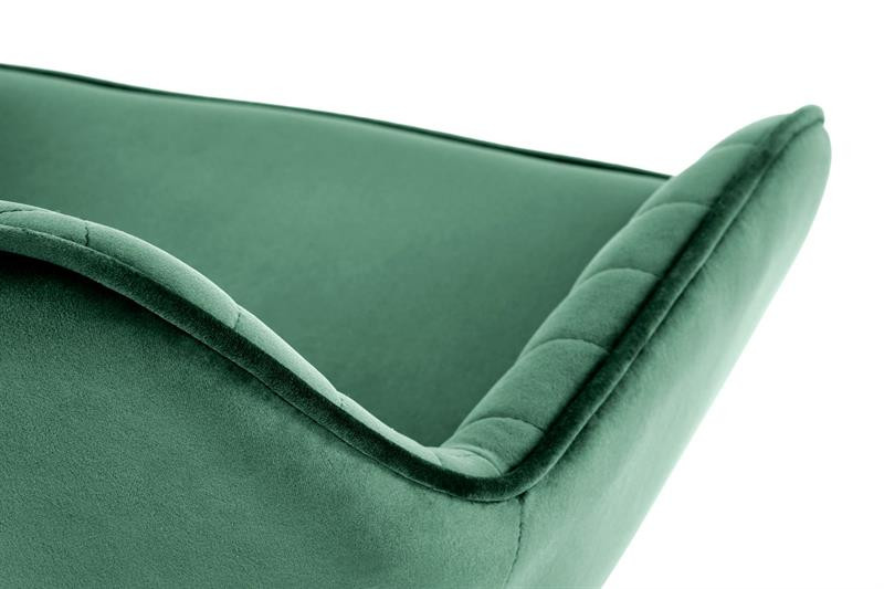 Scaun de bar H103 velvet verde - 4 | YEO