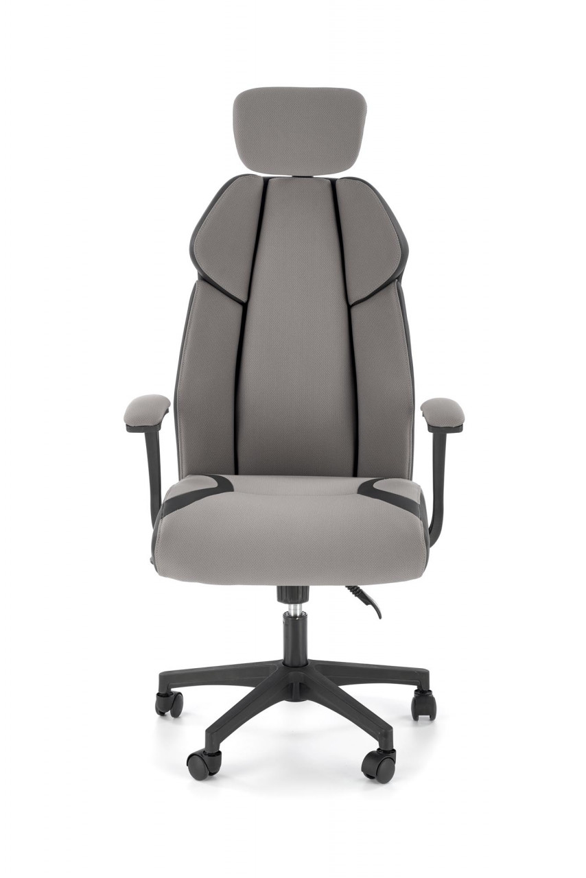 Scaun de birou Chrono gri/negru L128 cm - 3 | YEO