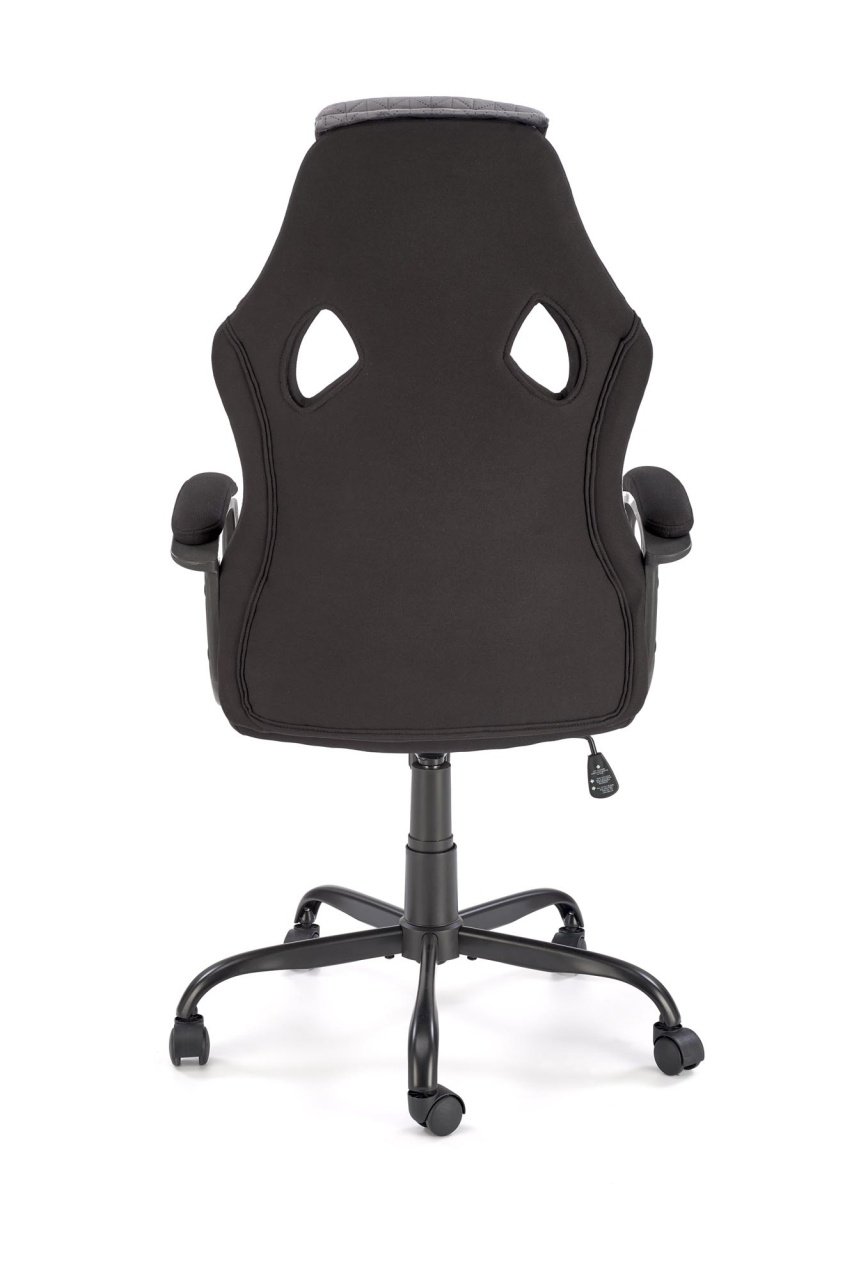 Scaun de birou Jensen negru/gri/rosu H125 cm JENSEN office chair, black / grey / red - 1 | YEO