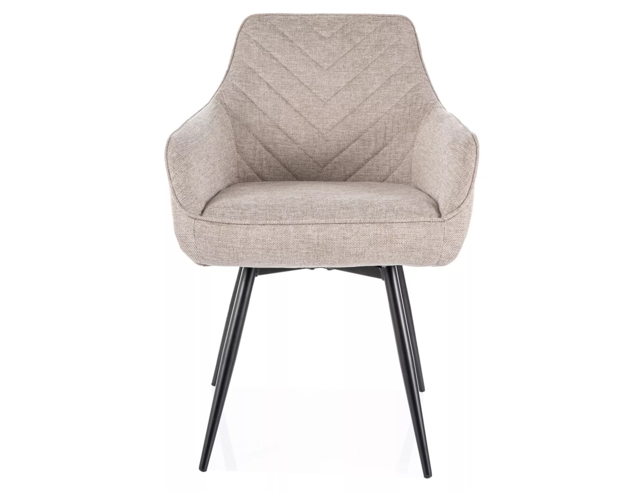 Scaun Servio bej deschis/negru Brego 31 - 1 | YEO