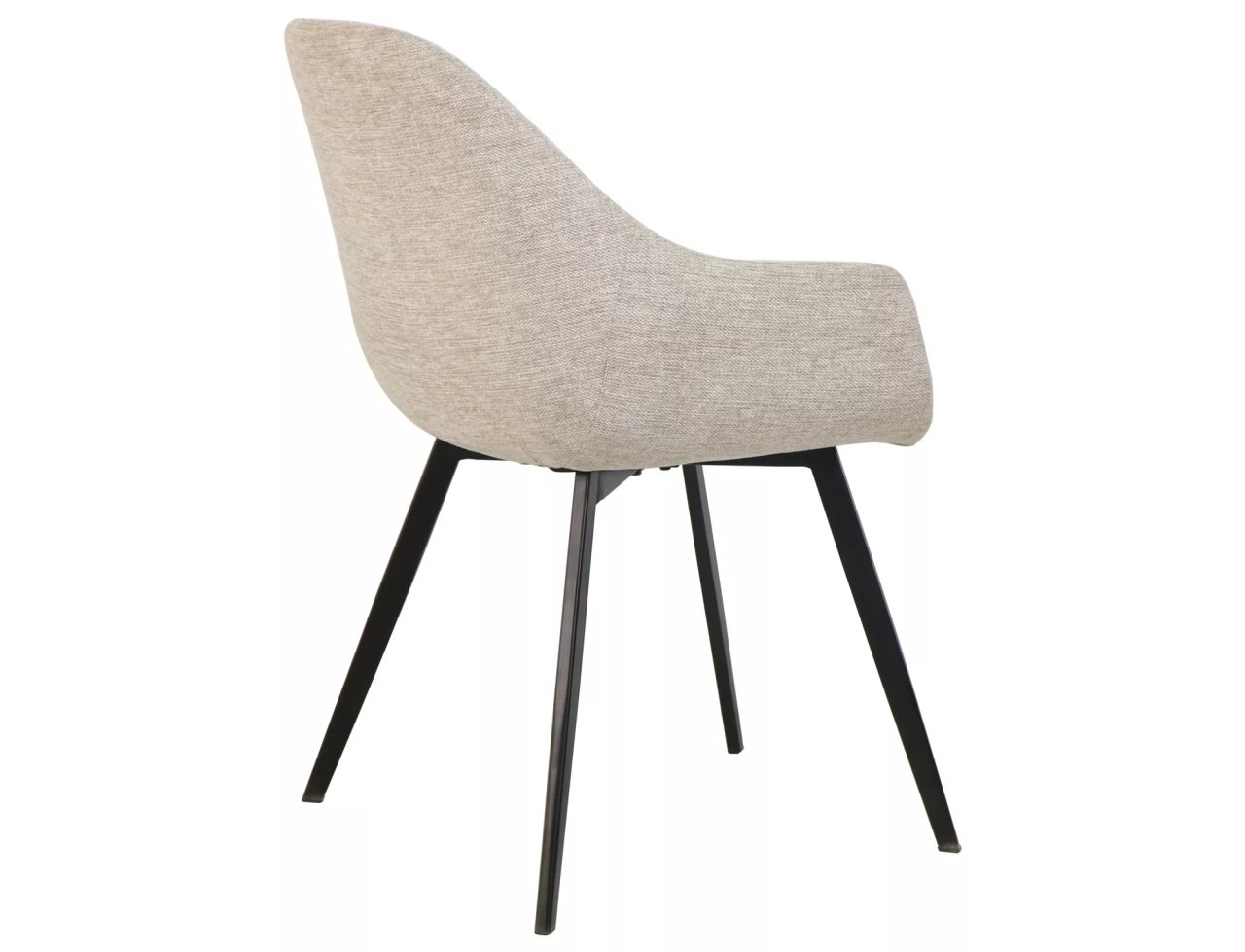 Scaun Vinto bej deschis/negru Brego 31 - 3 | YEO