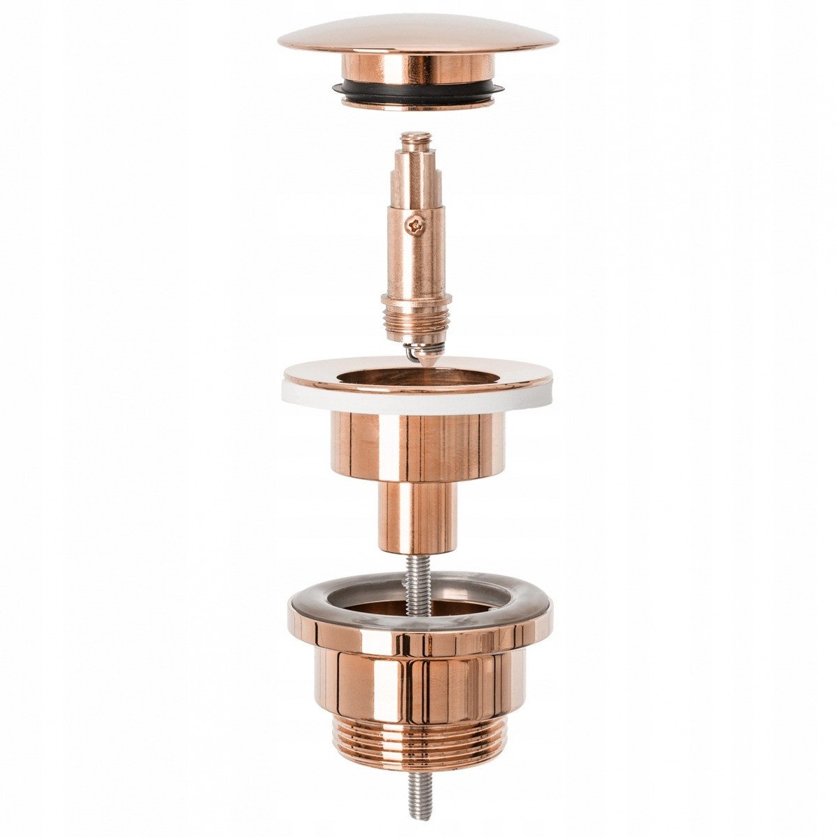 Ventil lavoar Click-Clack universal rose gold - 2 | YEO