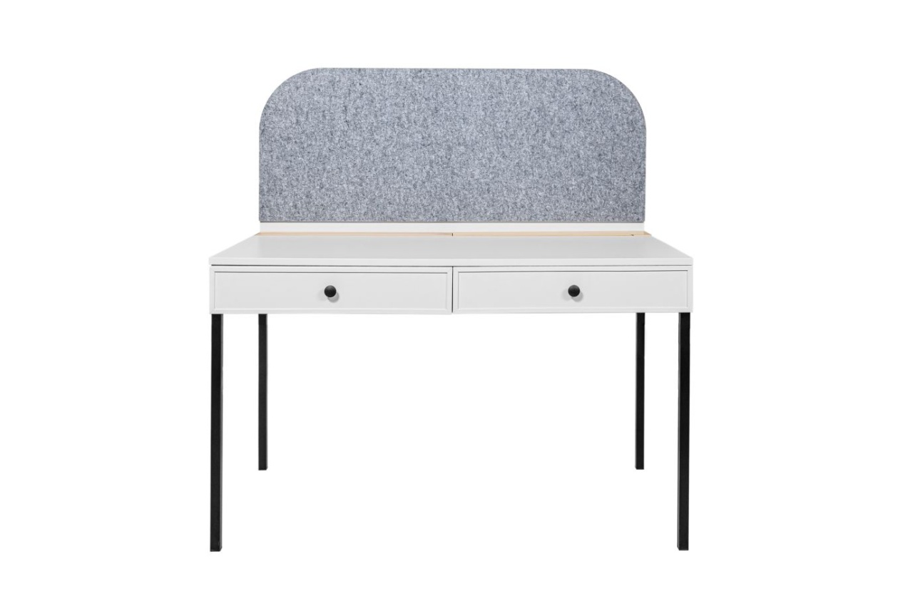 Birou pentru copii Lumi alb L120 cm - 3 | YEO