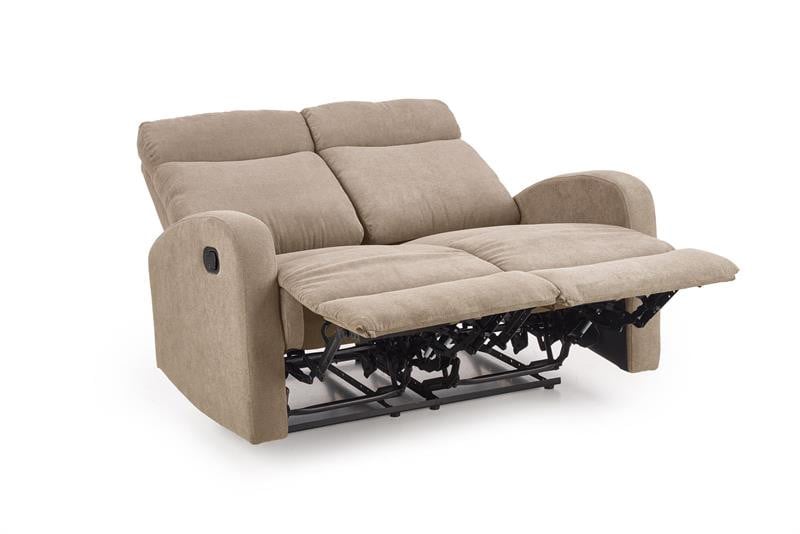 Canapea recliner Oslo 2S stofa bej H100 cm - 1 | YEO