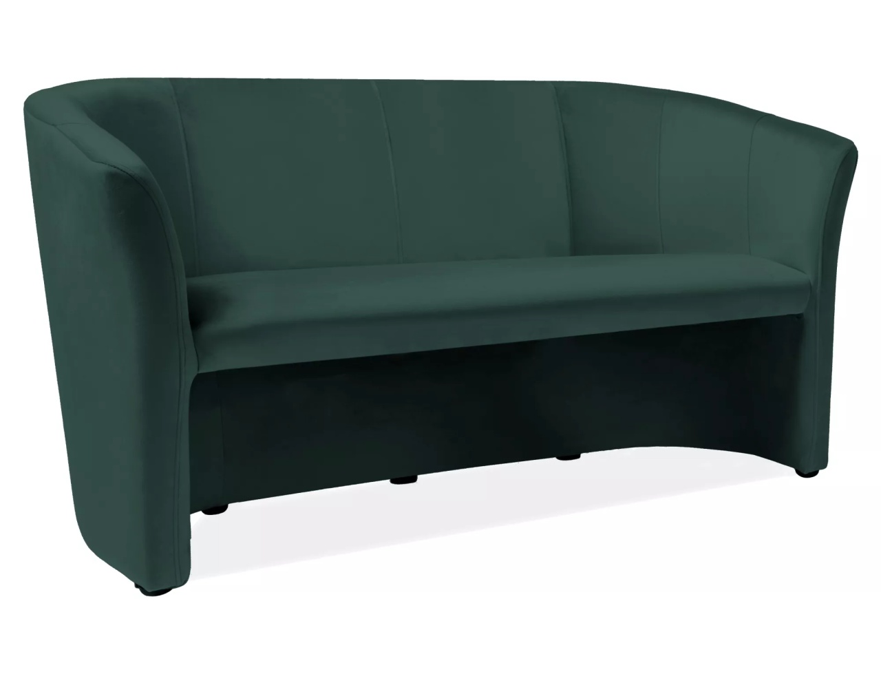 Canapea TM-3 velvet verde/wenge Blu78