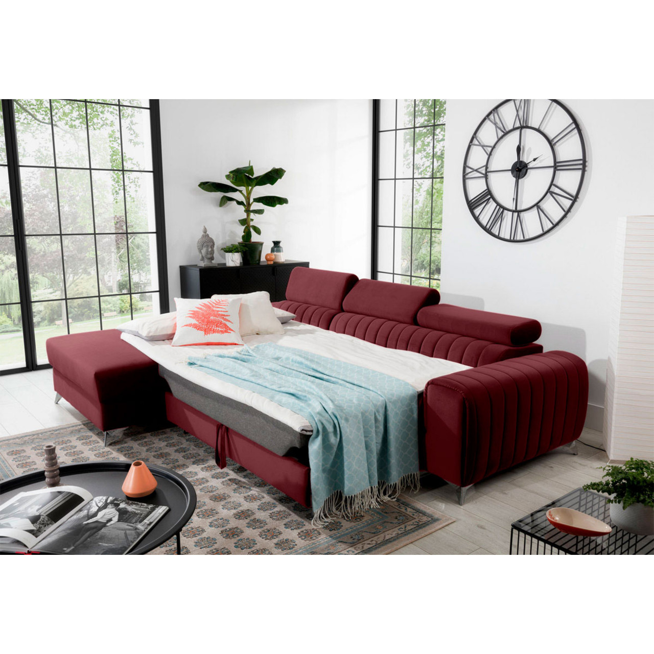 Coltar extensibil Grayson pe stanga Velvetmat 25 - 3 | YEO