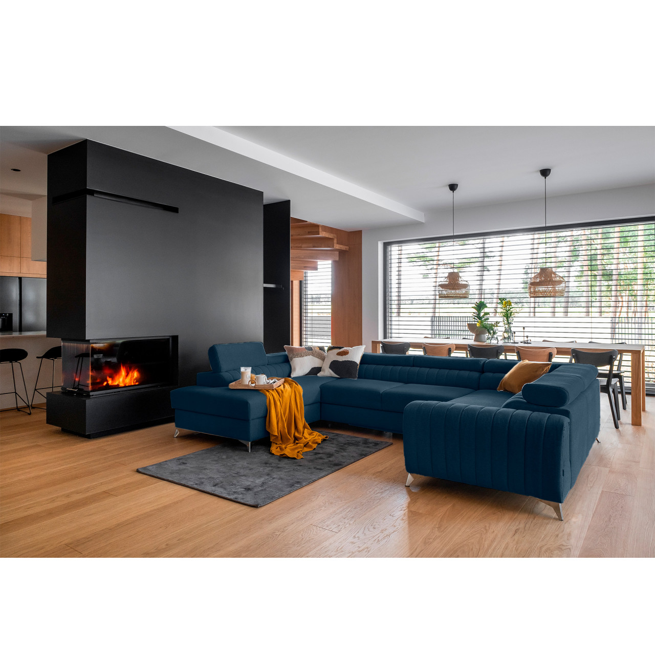 Coltar extensibil Louis pe stanga Flores 40 - 2 | YEO