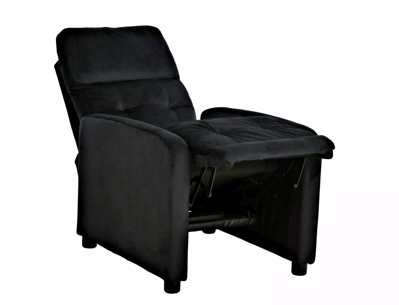 Fotoliu Otus velvet negru Blu19 H100 cm - 4 | YEO
