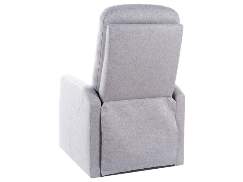 Fotoliu recliner Ares stofa gri Tap.158 H100 - 2 | YEO