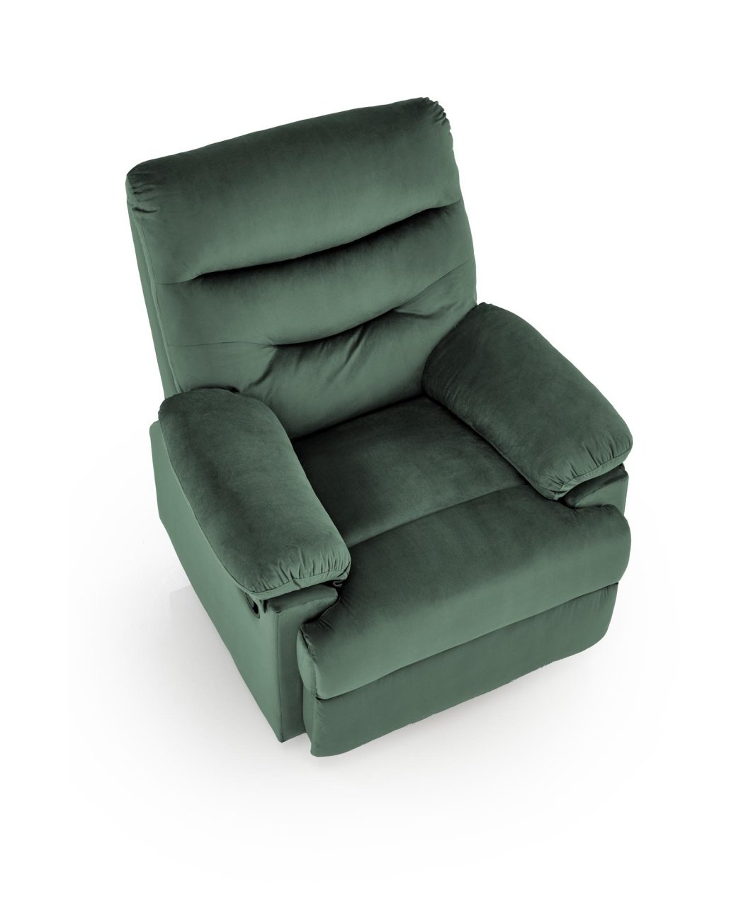 Fotoliu recliner Drager velvet verde H105 cm - 2 | YEO