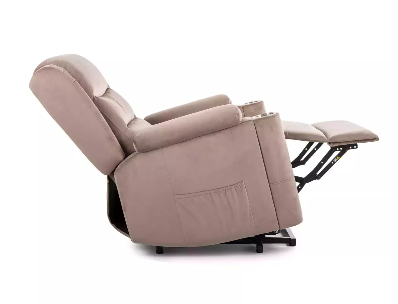 Fotoliu recliner Minos velvet bej inchis Blu40 - 3 | YEO