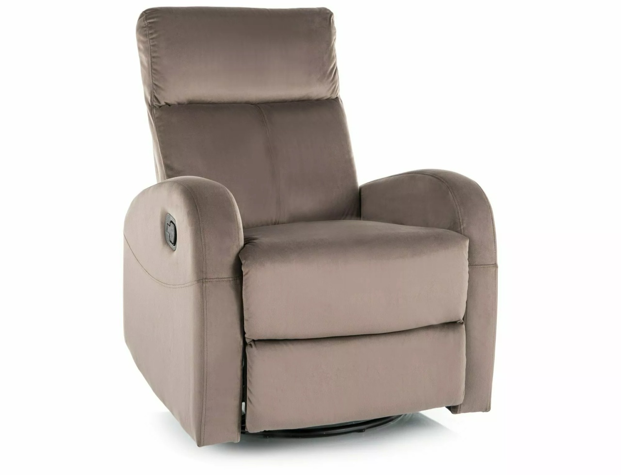 Fotoliu recliner Olimp velvet cappuccino Blu38