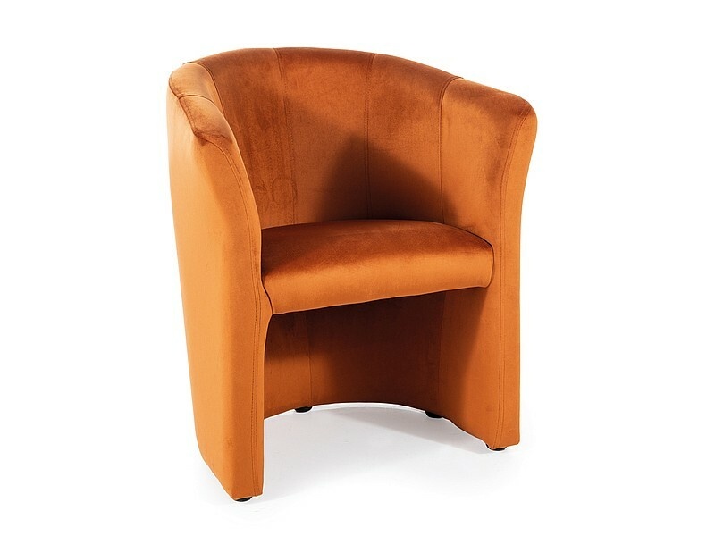 Fotoliu TM-1 velvet cinnamon Blu4215/wenge