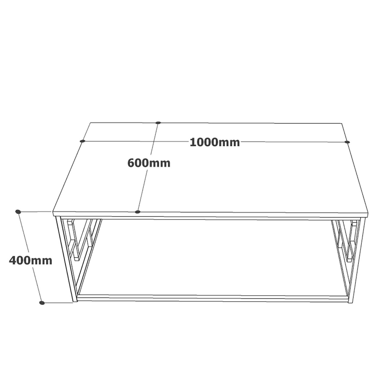 Masa de cafea VG12-GE - 4 | YEO