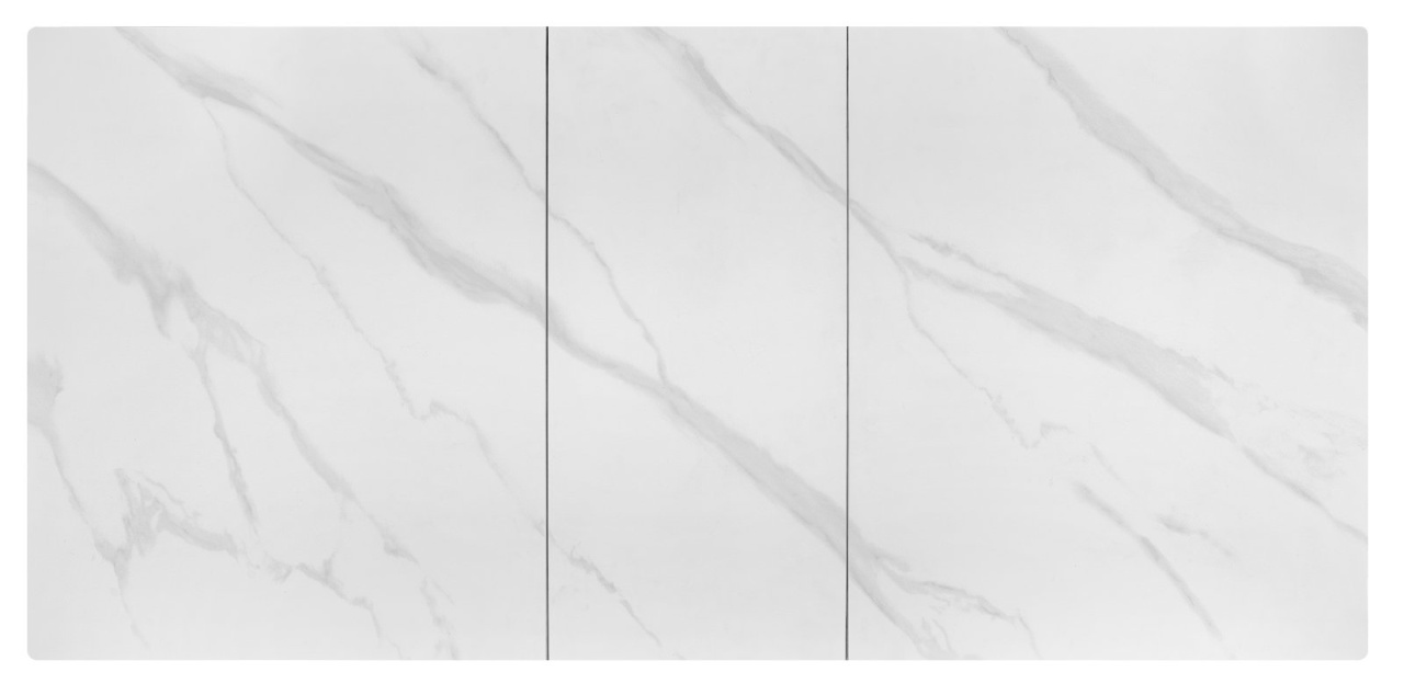 Masa extensibila Platan marmura alba/negru L140-180 cm - 2 | YEO