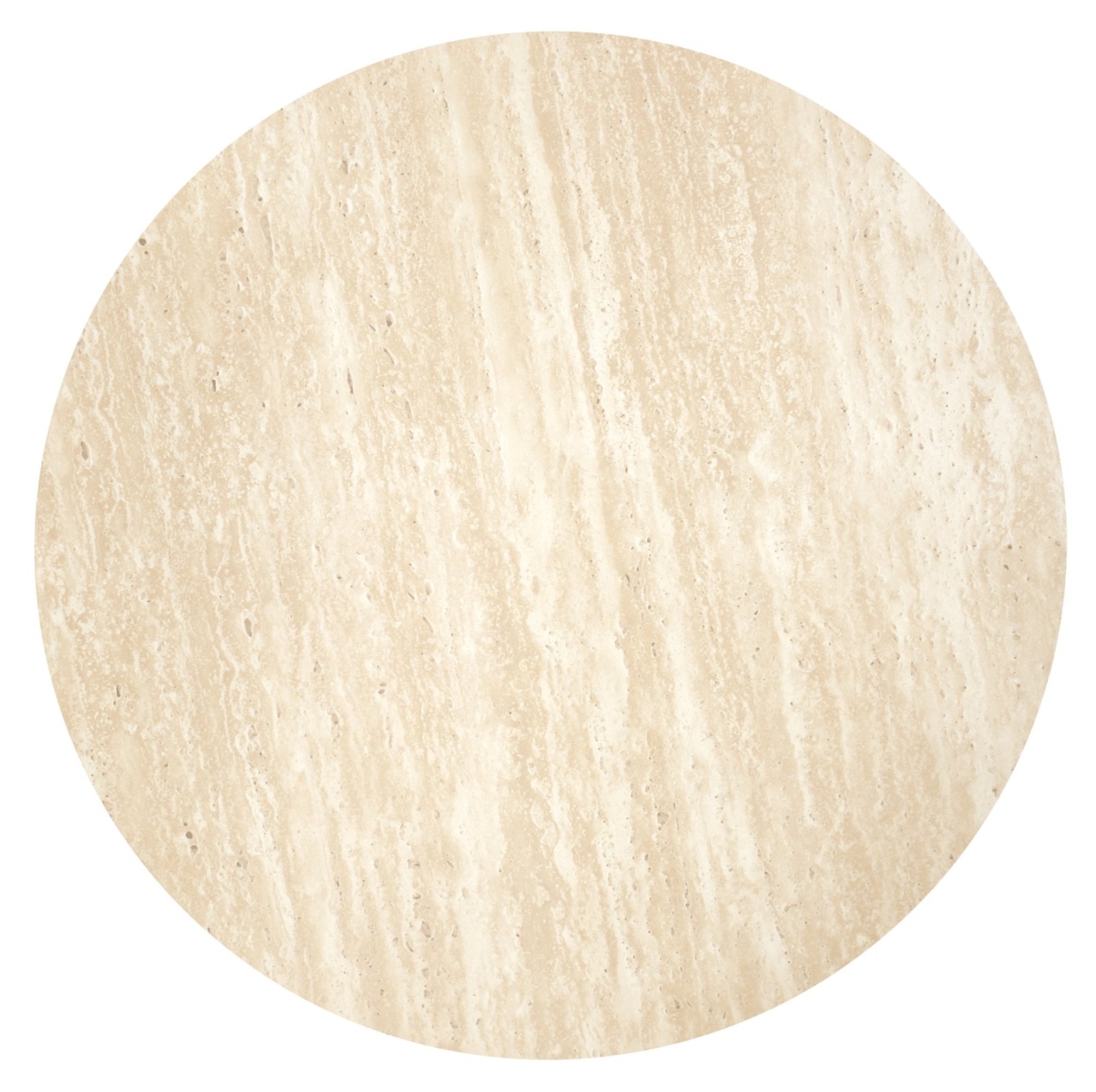 Masuta de cafea Dorotea travertin/nuc ø80/h46 cm - 1 | YEO