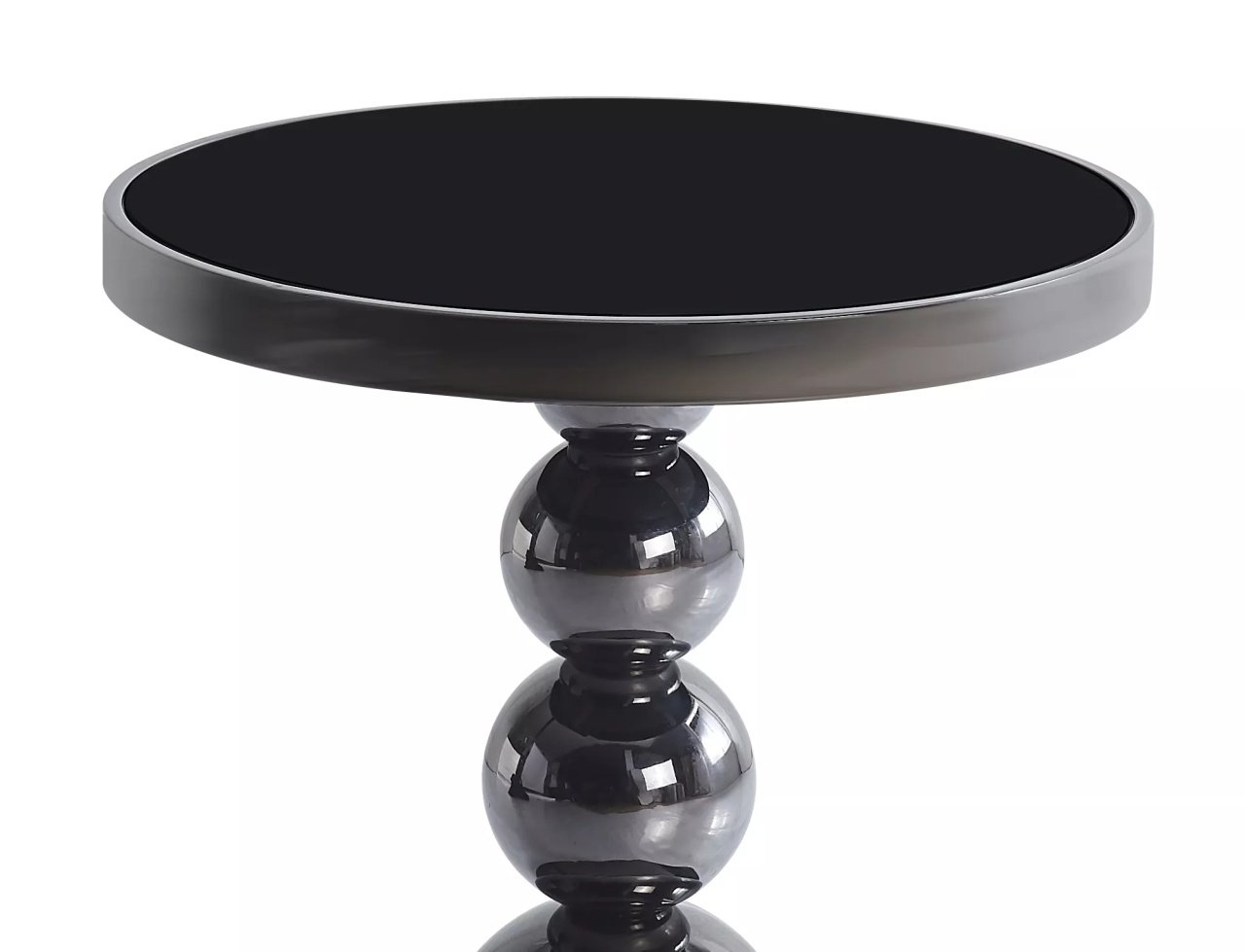 Masuta de cafea Rima neagra ø50/h56 cm - 2 | YEO