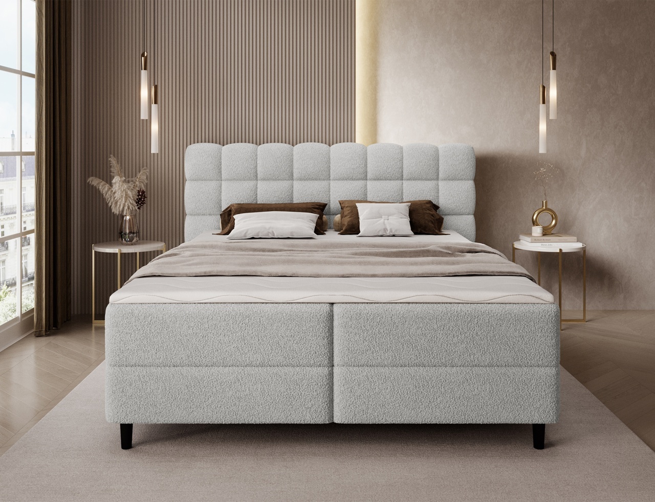 Pat boxspring Camma 160x200 cm Calmora 05 - 3 | YEO