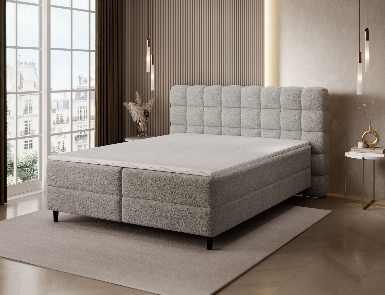 Pat boxspring Camma 180x200 cm Lukso 10