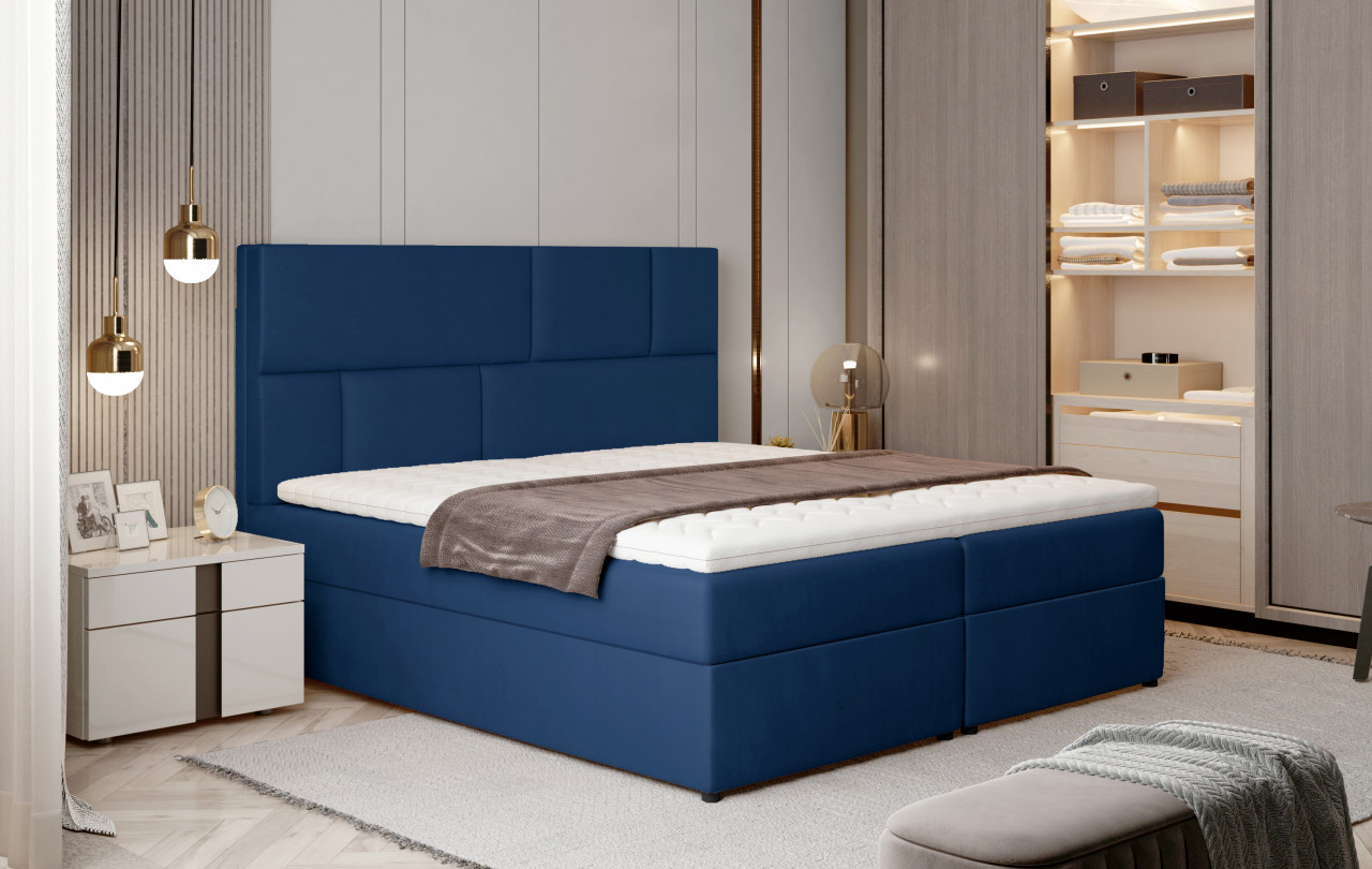 Pat boxspring Florence 160x200 cm Monolith 77