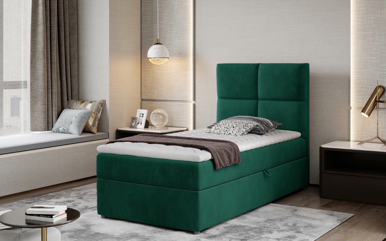 Pat boxspring Rivia 90x200 cm Monolith 37