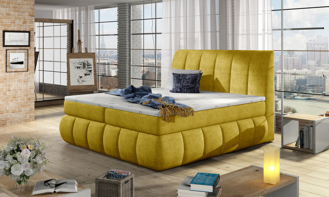 Pat boxspring Vincenzo 140x200 cm Omega 68