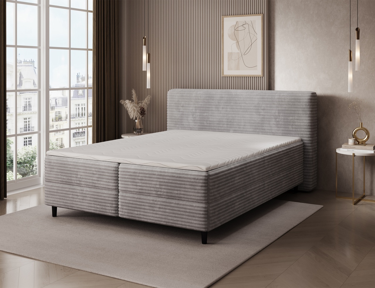 Pat continental Cortiko 180x200 cm Modullo 03 - 4 | YEO