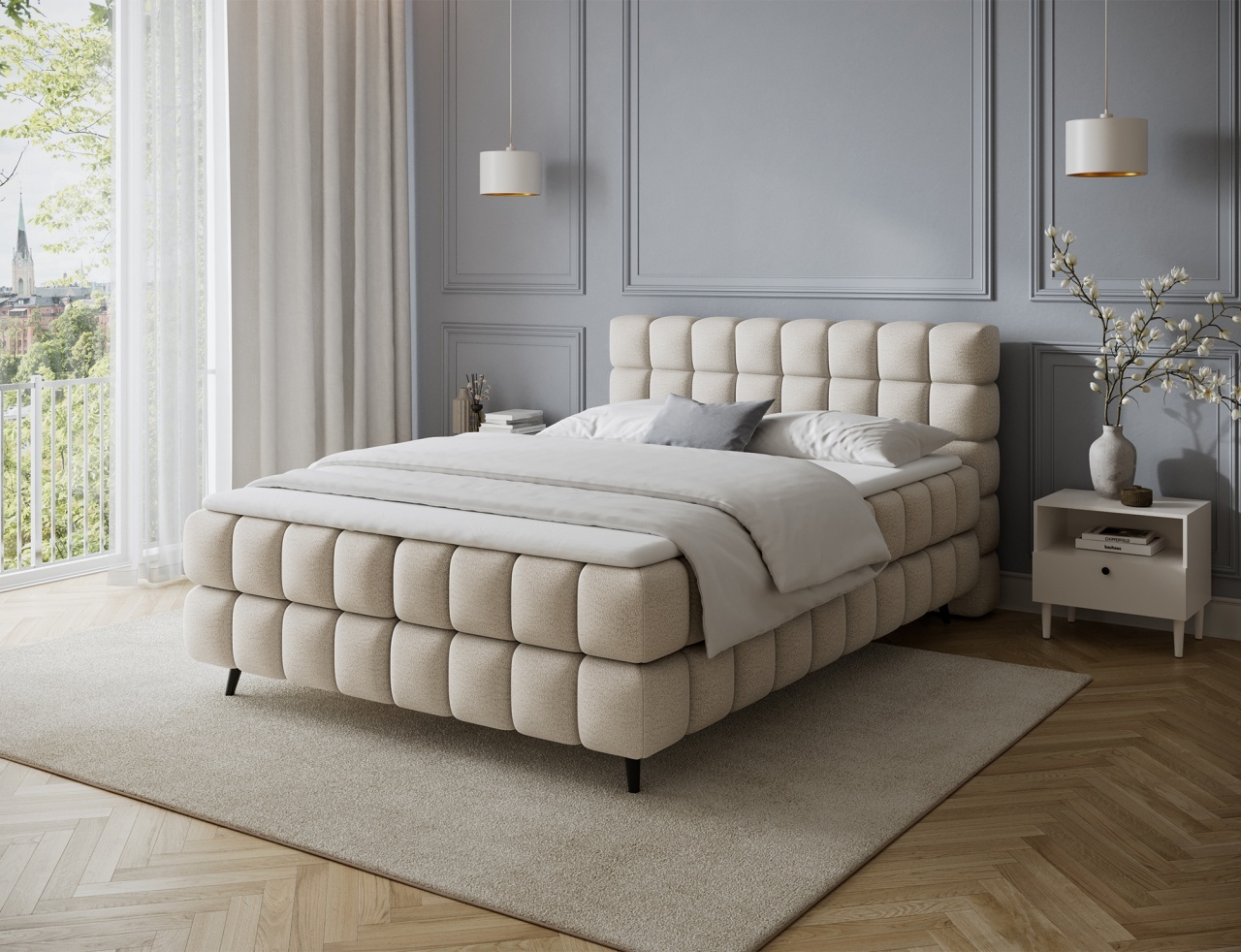 Pat continental Sabeno 180x200 cm Royal 18 - 4 | YEO