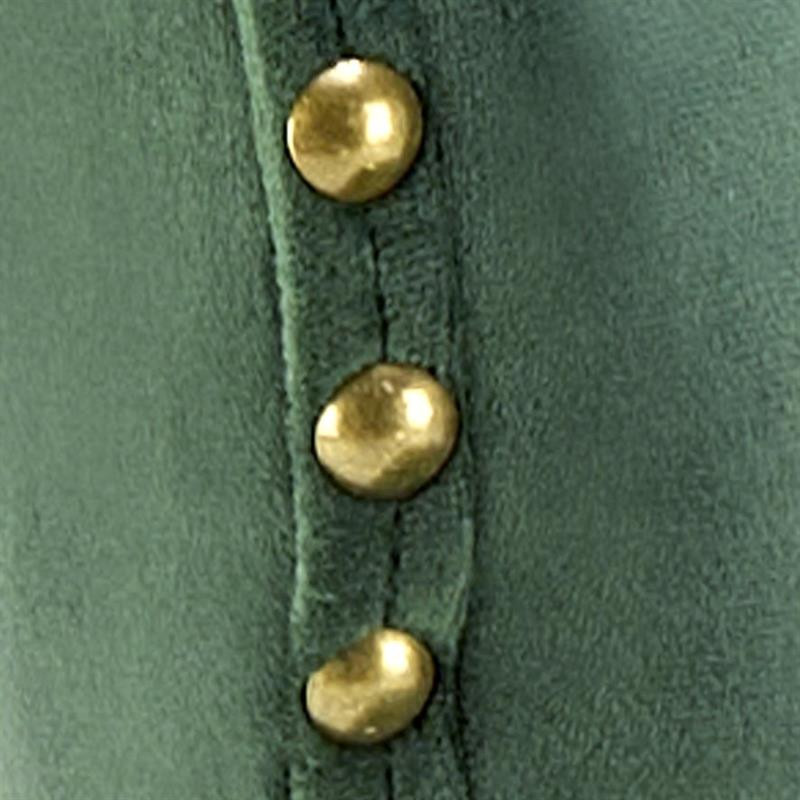 Scaun de bar H117 velvet verde - 1 | YEO
