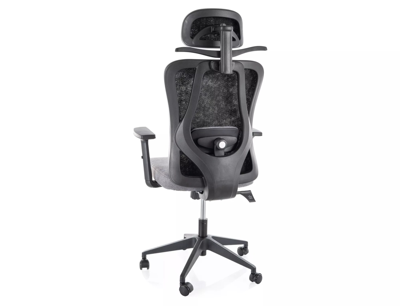 Scaun de birou Q080M material negru - 2 | YEO
