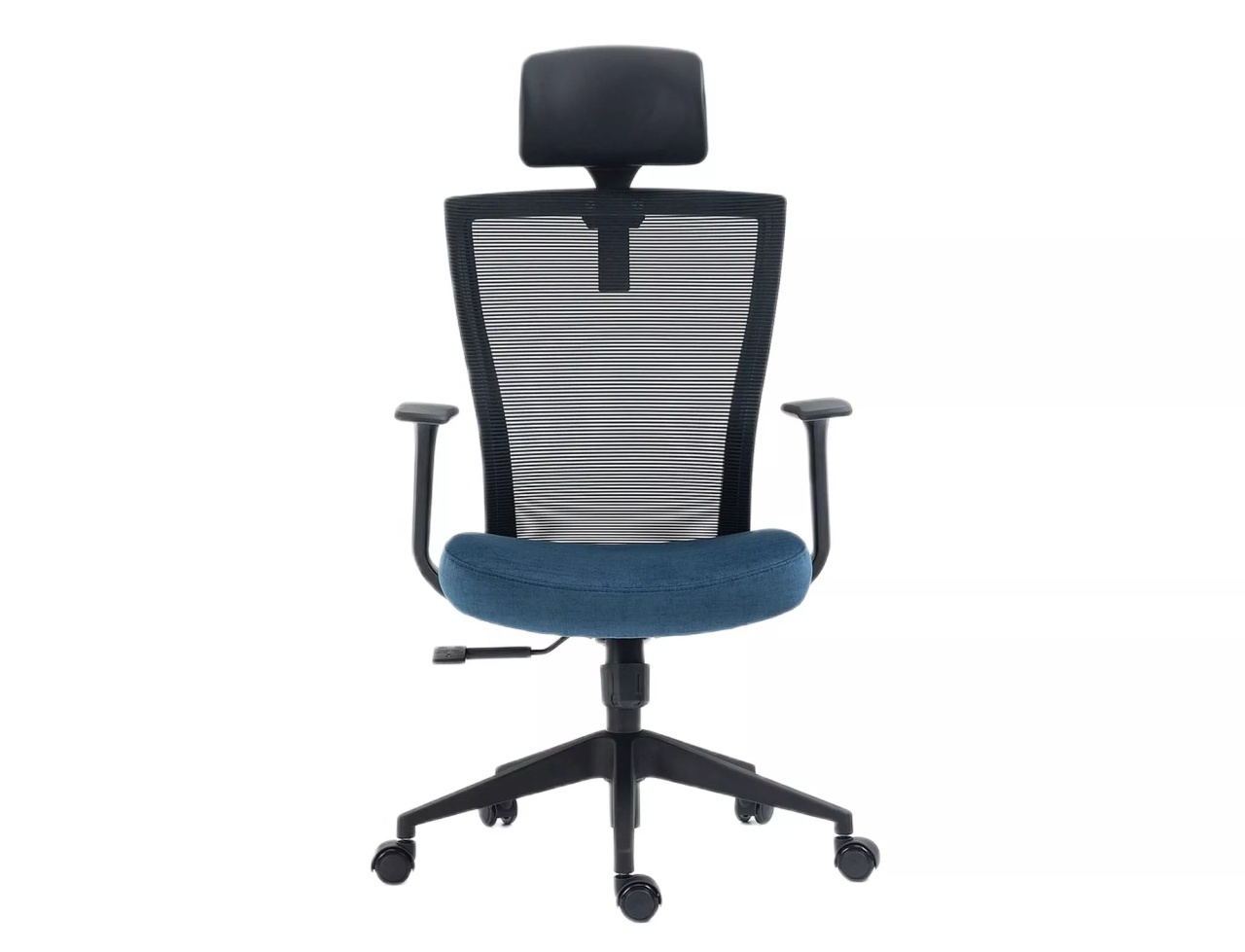 Scaun de birou Q328H negru/albastru - 4 | YEO